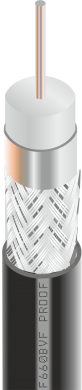 Коаксіальний кабель BiCoil F660BVF PROOF CCS 1.02 мм 75 Ом 305м