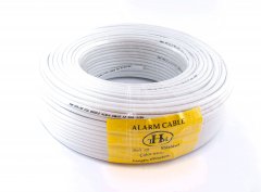 Сигнальный кабель CCA экранированный 6x7/0.22 бухта 100м