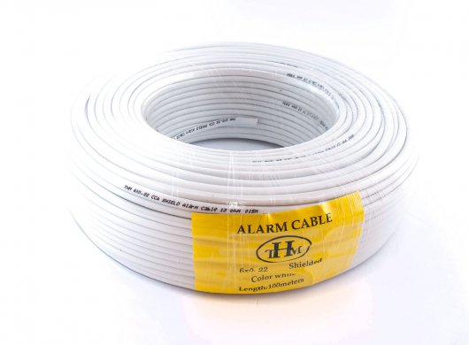 Сигнальный кабель CCA экранированный 6x7/0.22 бухта 100м