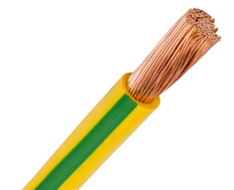 Провід ПВ-3 (1х2,5) жовто-зелений ТУ (100м) ТМ DIALAN