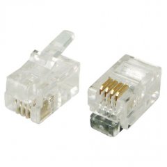 Джек телефоний RJ 11 4p4c