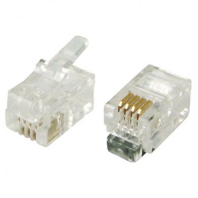 Джек телефоний RJ 11 4p4c