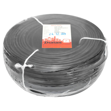 Вита пара UTP Сat.5Е 4PR Cu (100МГц) PE Outdoor 100м Dialan