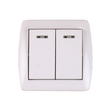 Выключатель с подсветкой двойной Acura