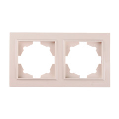 Рамка подвійна Enzo Латте