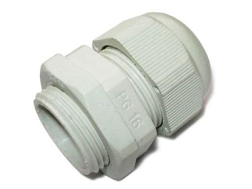 Кабельний ввід PG 16 сірий