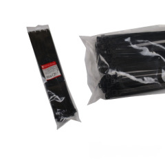 Стяжка кабельна Чорний 8х500 мм 100шт/п.