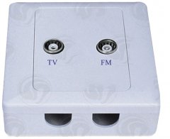 Розетка FM \ TV Cosmosat TV-SAT