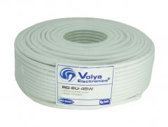 Коаксиальный кабель Volia Electronics RG6U 48W CCS 1.02 мм 75 Ом 10 м
