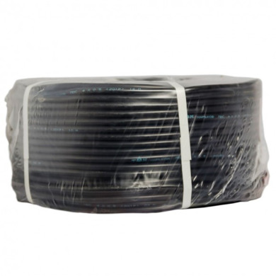 Сигнальний кабель CU 8x7/0.22 з екраном (чорний) 50м ТМ DIALAN