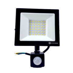 LED прожектор с д. движения 50 Вт 6500К 4500 Лм IP65