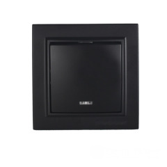 Вимикач із підсвічуванням Графіт