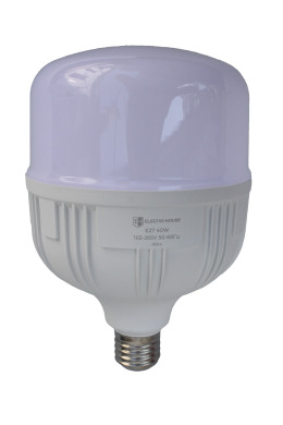 LED лампа Т120 40Вт E27 6500К 3600 Лм 165-265 В