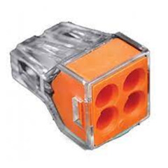 Клема з’єднувальна в монтажну коробку 4 отвори