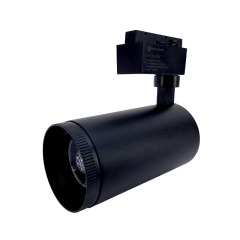 LED світильник трековий з функцією ZOOM Graceful light Чорний 30 Вт 2500 Лм 4100K