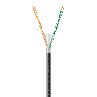 Вита пара FTP Сat.5Е 2PR Cu (200МГц) PE Outdoor 100м Dialan