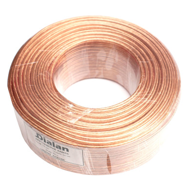 Акустичний кабель Dialan  CCA 2x1.00 мм ПВХ 100 м