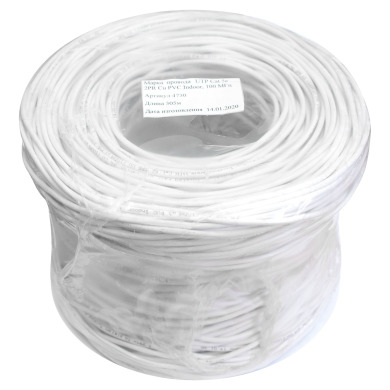 Вита пара UTP Cat.5E 2PR CU (100МГц) PVC Indoor 305 м Dialan