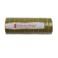 Жовто-зелена ізолента 25 м