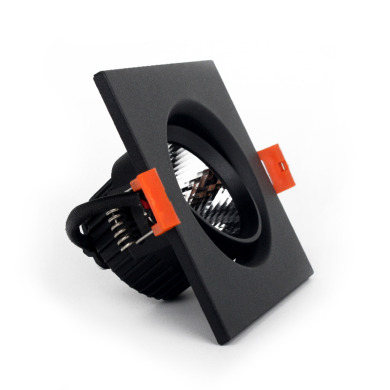 Світильник стельовий Чорний 5 Вт кут повороту 45° 4100К