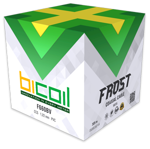 Коаксиальний кабель BiCoil F660BV FROST CCS 1.02 мм 75 Ом 305м