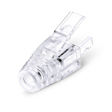 Ковпачок ізолюючий RJ-45 прозорий CAT.5 / CAT.6 (100 шт / уп.) Q100