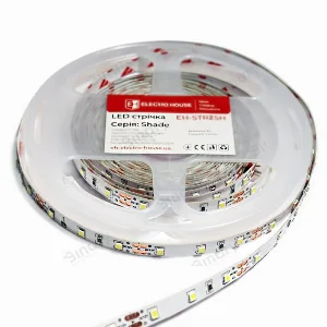 LED  лента 5Вт 12В 550 Лм, SMD2835 60 диодов, нейтральный белый 4000К, серия Shade, гарантия 2 года