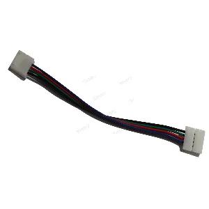 Connector  10mm clamp-wire 4pin (RGB)