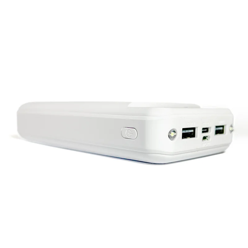 Power Bank 20000 mAh з ліхтариком type-c білий ElectroHouse EH-P-02-W — фото 2