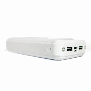 Power Bank 20000 mAh з ліхтариком type-c білий ElectroHouse EH-P-02-W — фото 2