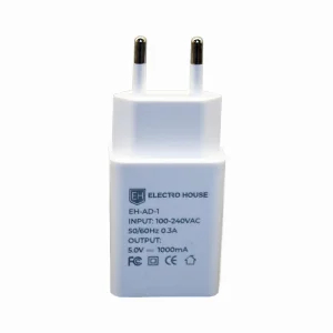 Блок питания USB type A белый ElectroHouse EH-AD-1 — фото 2