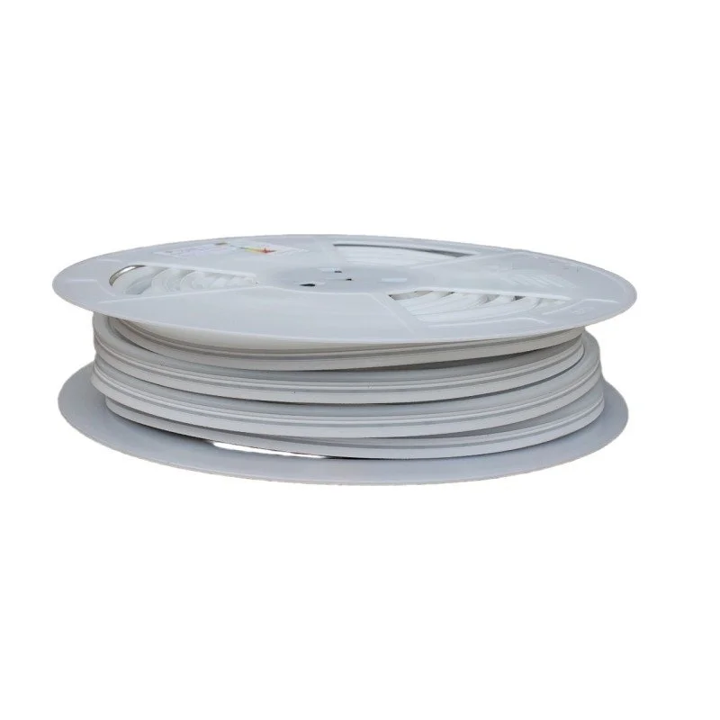LED неоновая лента 10Вт 12В 6х12 мм, SMD2835 120 диодов, 230 Лм, холодный белый 6500К, серия Neon Electro House by Rishang