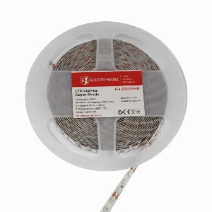 LED стрічка 10Вт 12В 120 діодів, червоний, серія Shade, гарантія 2 роки ElectroHouse EH-STR7SHR — фото 2