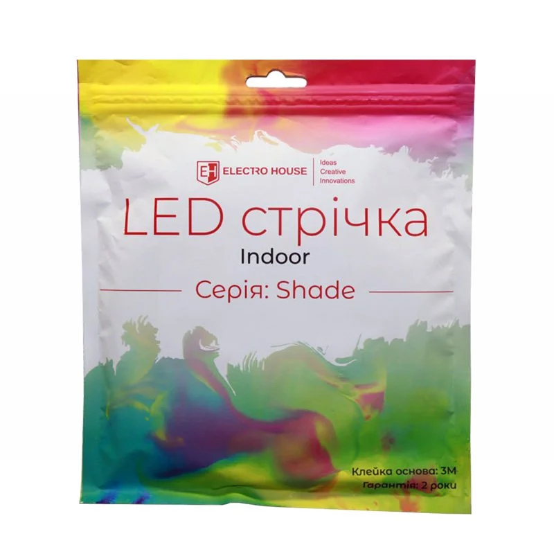 LED стрічка 8,5Вт 220 В 900 Лм , SMD2835 120 діодів, холодний білий 6500К, серія Shade, гарантія 2 роки ElectroHouse EH-STR16SHAC — фото 3