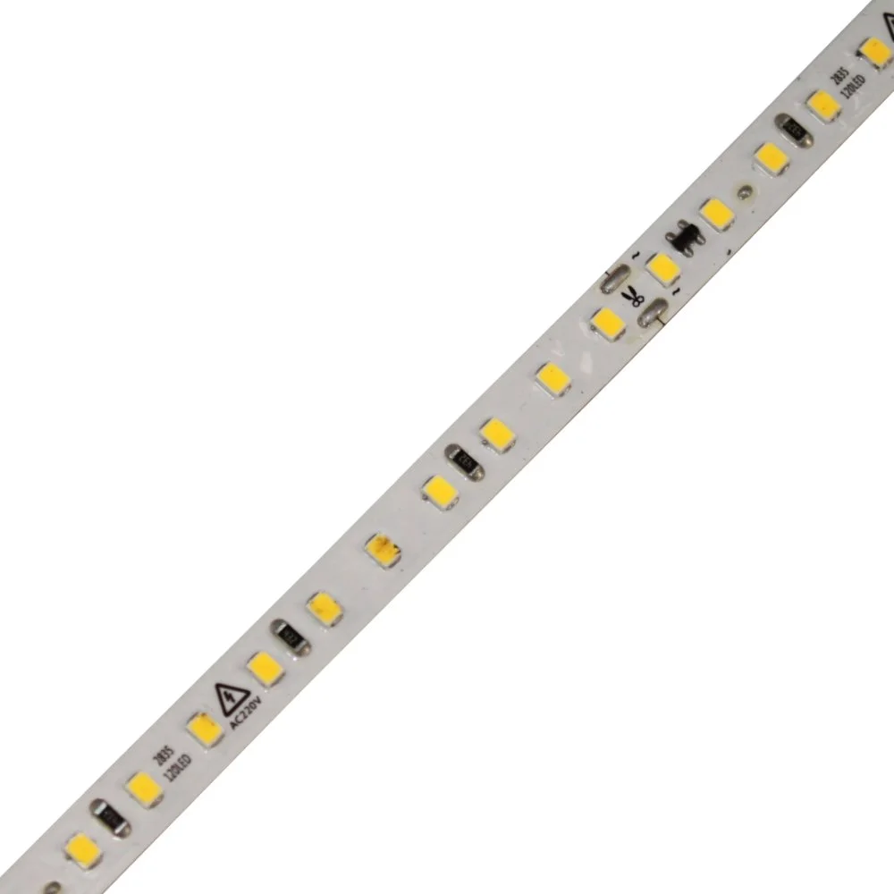 LED стрічка  8,5Вт 220 В  900 Лм , SMD2835 120 діодів, теплий білий 3000K, серія Shade, гарантія 2 роки