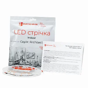 LED стрічка тонка  10Вт 12В SMD2835 120 діодів теплий білий 3000K, серія Architect, гарантія 3 роки