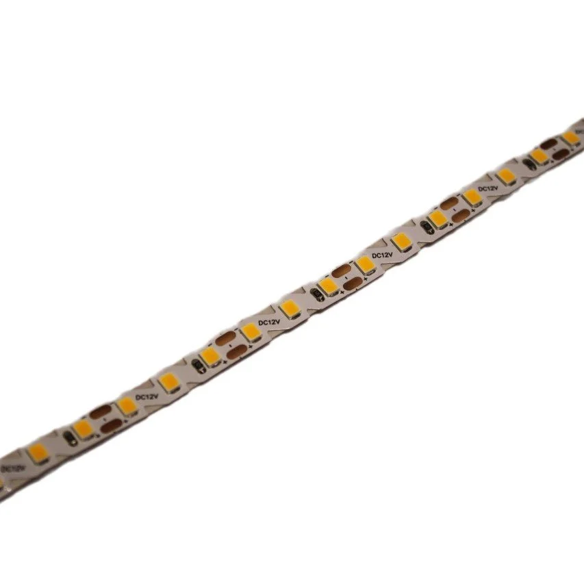 LED стрічка  10Вт 12В SMD2835 120 діодів, теплий білий 3000K, серія S-Shape, гарантія 3 роки