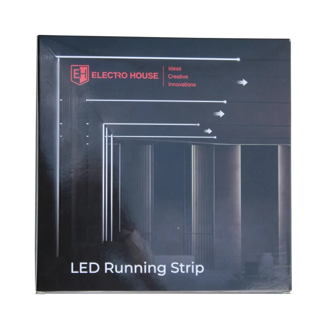 LED лента Running 10Вт 24В теплый белый 3000K, серия Running, гарантия 3 года ElectroHouse EH-STR3R — фото 3
