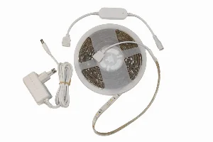 LED стрічка  8Вт 12В RGB+теплий білий  IP65  (smart)