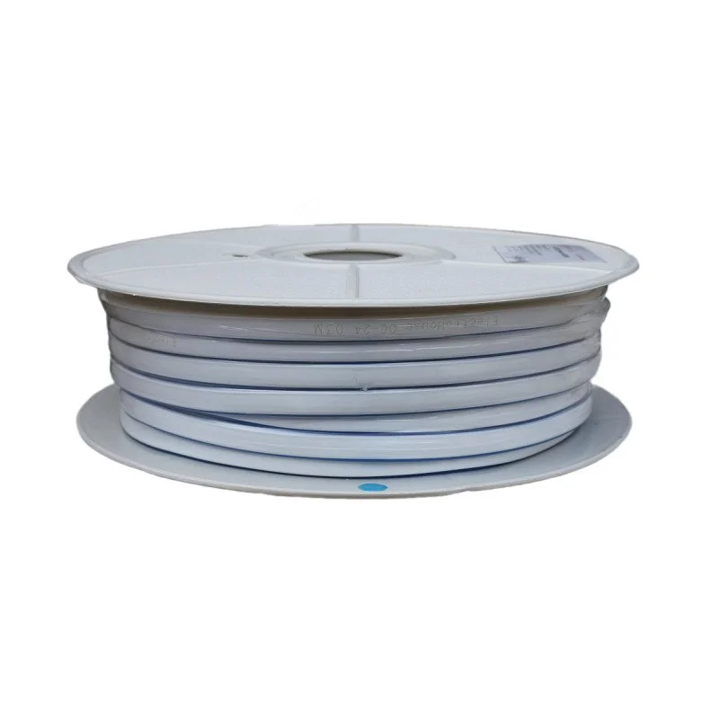 LED неонова стрічка 10Вт 12В 6х12 2835 120 діодів 120Лм/Вт, синій, серія Neon, гарантія 3 роки