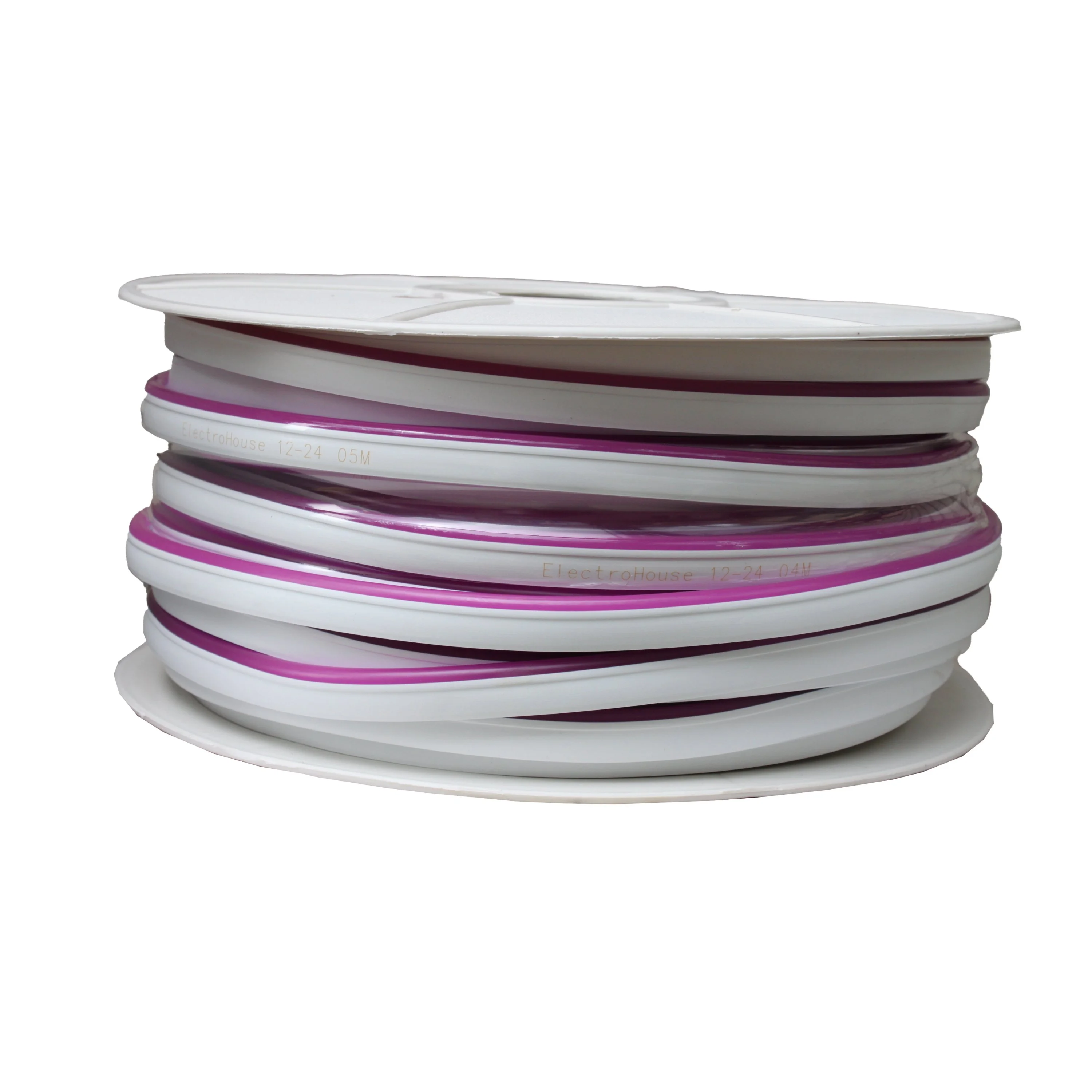LED неонова стрічка 10Вт 12В 8х16 мм 120 діодів, фіолетовий, IP65 , серія Neon, гарантія 3 роки