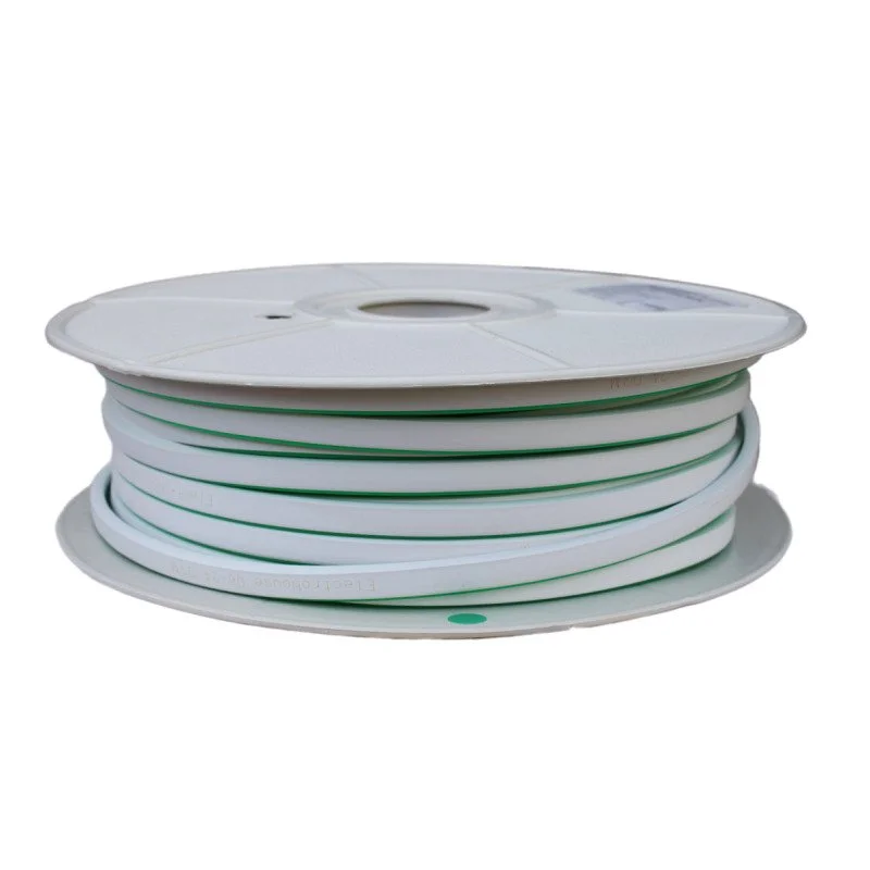 LED неоновая лента 10Вт 12В 8х16 мм SMD2835 120 диодов 120Лм/Вт зелёный, серия Neon, гарантия 3 года