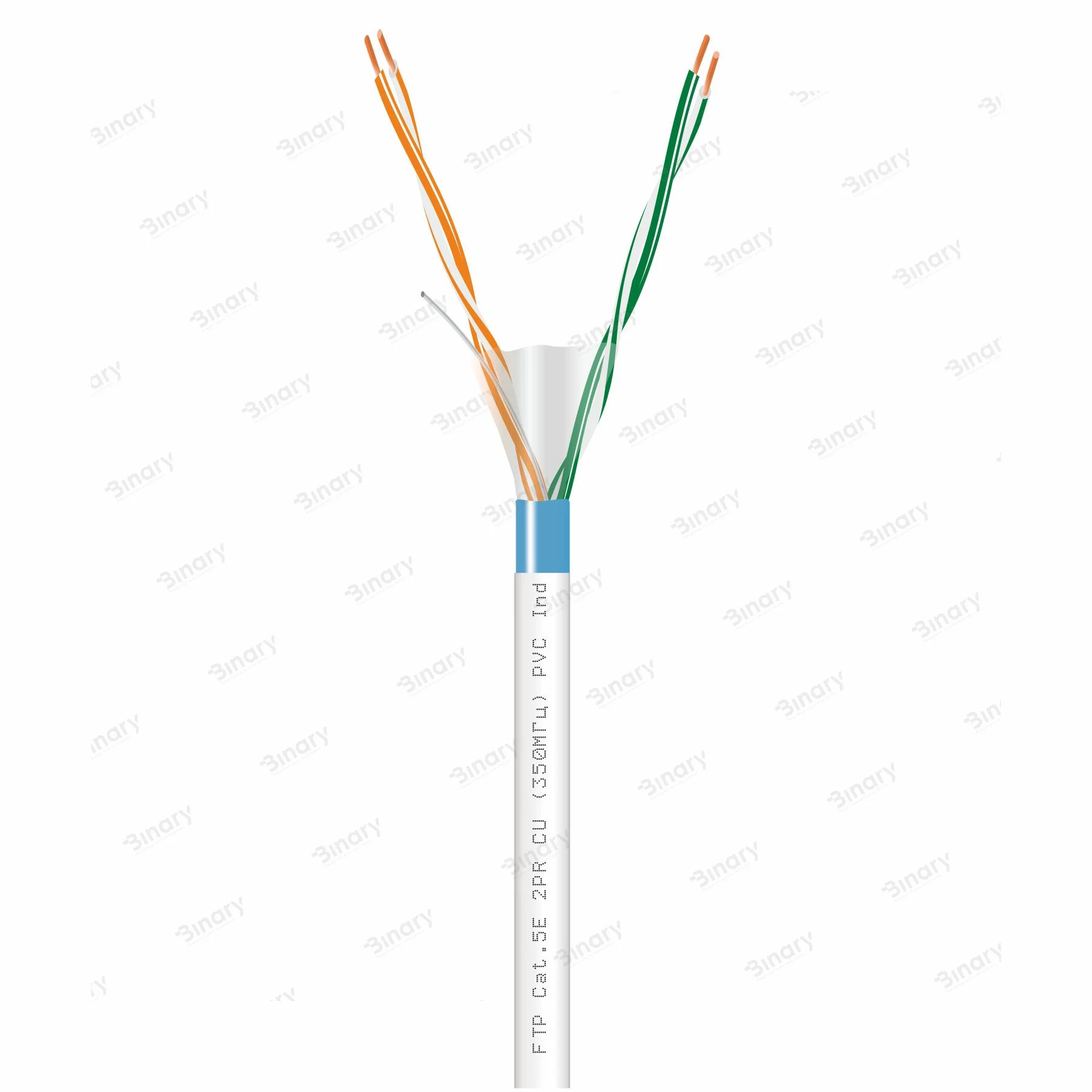 Вита пара FTP Сat.5E 2PR CU (350МГц) PVC Indoor 305м Dialan Dialan 003903 — фото 3