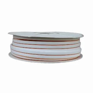 LED неонова стрічка 10Вт 12В 8х16 мм SMD2835 120 діодів 120Лм/Вт амбер, серія Neon, гарантія 3 роки ElectroHouse EH-STR-N21O — фото 1