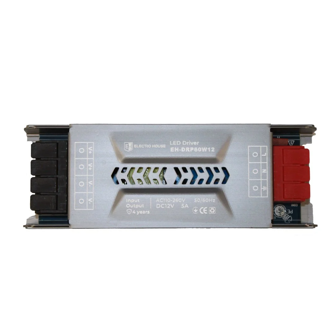 LED драйвер 60 Вт 12 В,  серія IP20 Pro, гарантія 4 роки