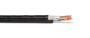 Вита пара FTP + М Cat.5E 4PR Cu (350МГц) PE Outdoor 100м Dialan
