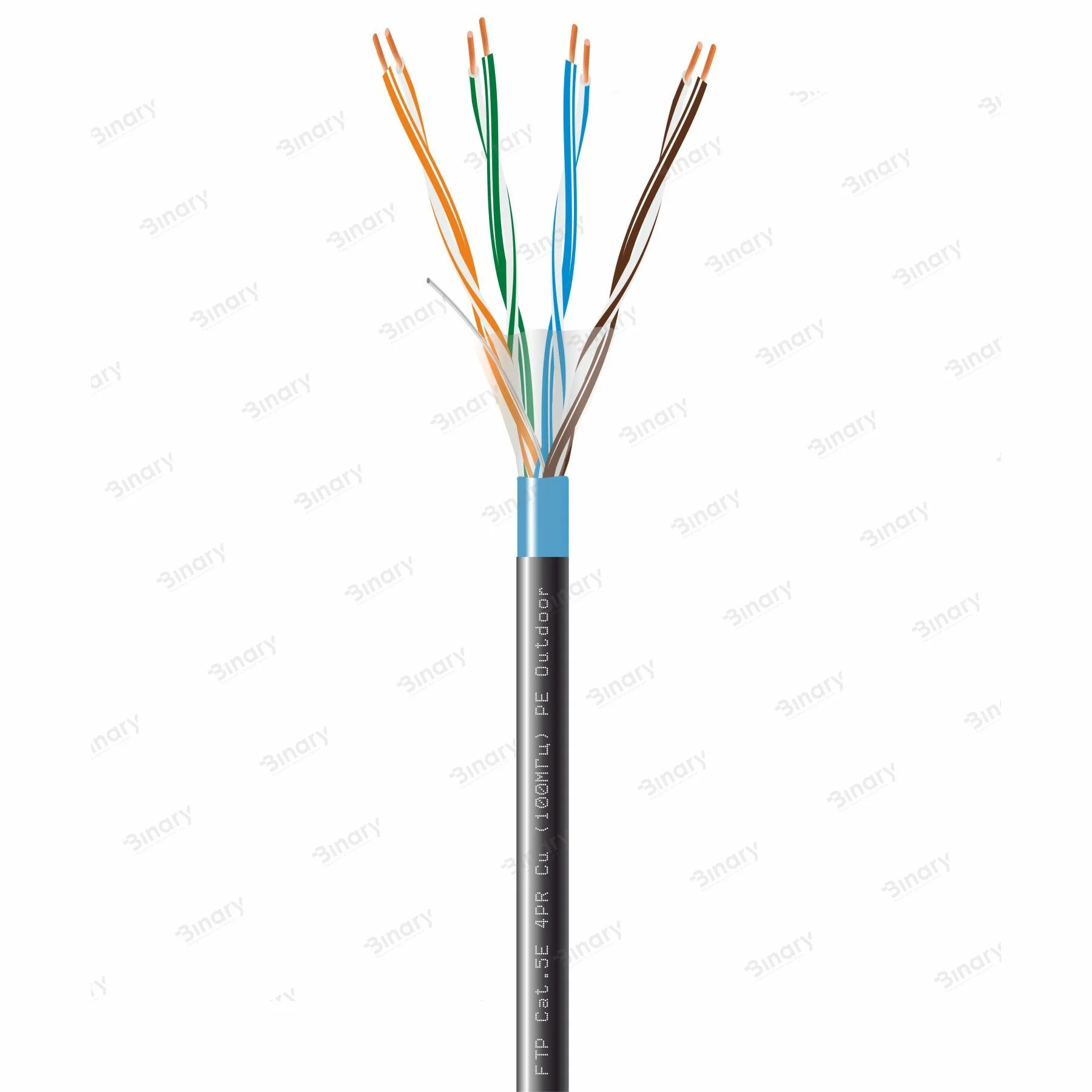 Вита пара FTP Cat.5E 4PR Cu (100МГц) PE Outdoor 305м Dialan