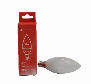 LED лампа С37 10Вт E14 4100К 900 Лм 165-265 В ElectroHouse EH-LMP-C1014N — фото 3