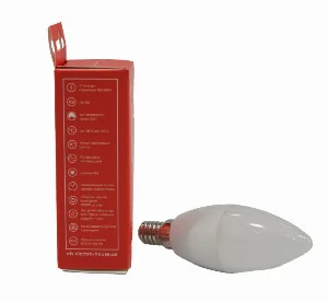 LED лампа С37 10Вт E14 4100К 900 Лм 165-265 В ElectroHouse EH-LMP-C1014N — фото 1