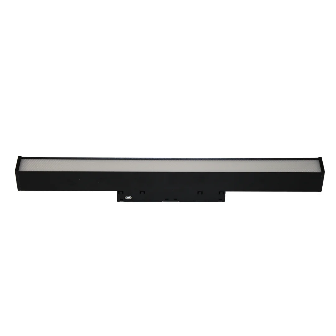 LED світильник трековий магнітний Magnetic Light з розсіювачем 12Вт 3000K 1020 Лм , чорний